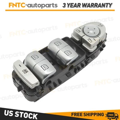 2229056800 Power Window Master Control Switch US For Mercedes Benz C300 C63 W205 Foto 1 de 4