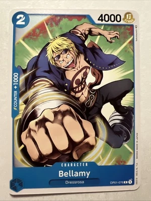 One Piece Bellamy OP01-076 Romance Dawn Englisch - Bild 1 von 2