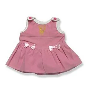 Mädchen rosa Schürze Outfit Teddybär Kleidung passt den meisten 14" - 18" Build-a-bear a - Bild 1 von 1