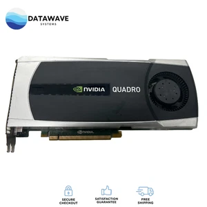 NVIDIA Quadro 6000 6GB DDR5 Professional GPU Video Card 0X256P - Picture 1 of 6