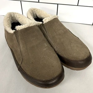 Zapatillas de cantimplora Patagonia para mujer talla 9,5 marrón tostado gamuza piel de oveja forradas zapatos - Imagen 1 de 7