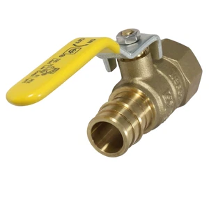 10 Pack 3/4" Pex A Female Ball Valve , 3/4" Expansion X 3/4" FNPT Valve  , F1960 - Picture 1 of 6