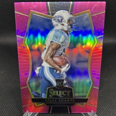 2016 Panini Select Tajae Sharpe Pink Prizm /15 (RC) NFL Tennessee Titans SSP - Image 1 of 2