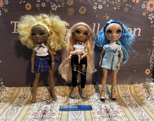 Rainbow High Rainbow Vision Meline Luxe Skyler Sabrina St Cloud 3 Puppen - Bild 1 von 18