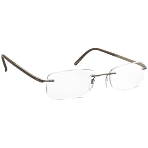 Silhouette Eyeglasses 5479 10 6051 Fusion Collection Grey Rimless 51[]17 135 - Picture 1 of 8