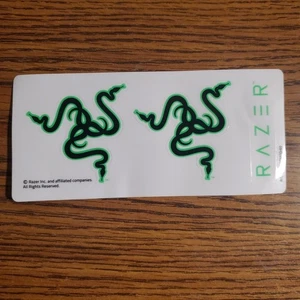 Razer Official Decal Sticker Set Sheet of 3 Stickers - Picture 1 of 4