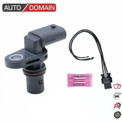 Camshaft Position Sensor+Connector For Audi A3 A4 A6 Quattro RS7 S3 S8 S7 Q3 Q7 - Image 1 of 4