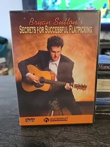 Bryan Sutton's Secrets For Successful Flatpicking - DVD Guitar Lesson W/book - Imagen 1 de 5