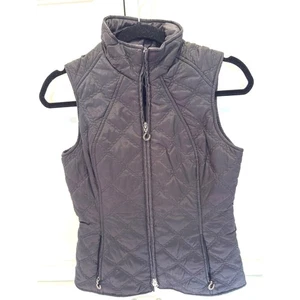 Ariat Damen Weste schwarz gesteppt Hufeisen Reißverschluss Größe S/P - Bild 1 von 10