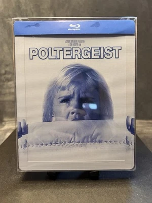 Poltergeist Blu-Ray Steelbook (1982) Zavvi Exclusive, Embossed OOP HTF - Image 1 of 4