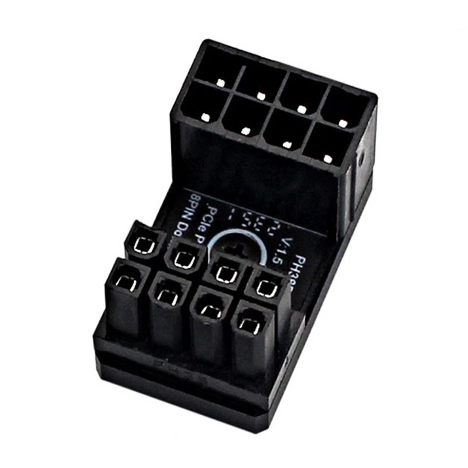 Grafikkarten-Netzteiladapter,  180°, GPU-Netzteil-Steuerungsanschluss5244 - Bild 1 von 1