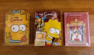 DVD - The Simpsons Complete Seasons 8-9 & Springfield Murder DVD Bundle UK R2  - Picture 1 of 3
