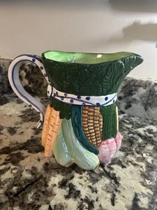 Vintage Fitz and Floyd Gemüsekrug Form Mehrfarbig - Bild 1 von 8