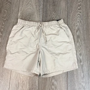 Pantaloncini DSG uomo piccoli kaki idrorepellente coulisse vestibilità rilassata foderati in rete - Foto 1 di 5