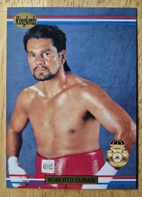 Roberto Duran | 1991 Ringlords #20 Boxing - Image 1 of 2