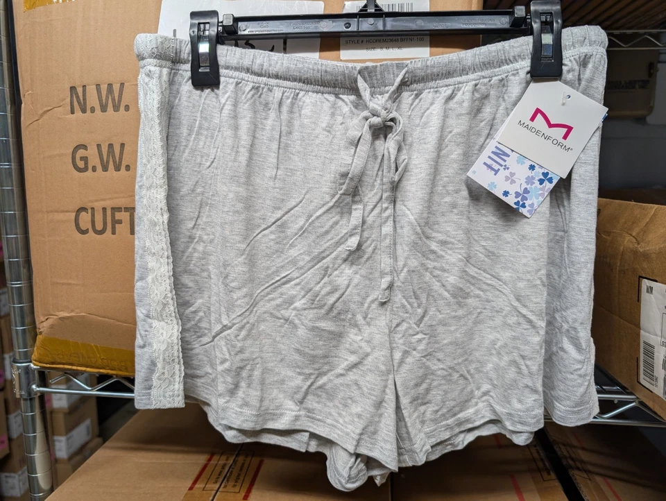 Maidenform Pétalo Tejido Súper Suave Prendas para Dormir PJ Pantalones Cortos de Salón Cómodos Nuevos Foto 1 de 1