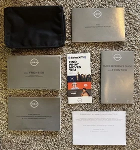 🛻🛻2022 Nissan Frontier Owners Manual Complete Set OEM Free Shipping🛻🛻 - Picture 1 of 8