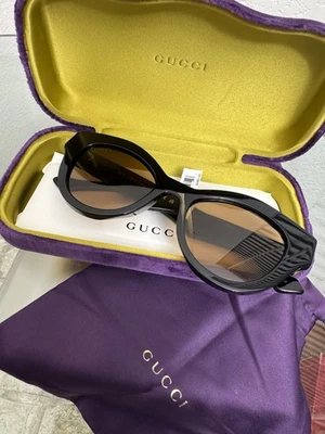 Óculos de sol Gucci marrom tartaruga  - Imagem 1 de 3