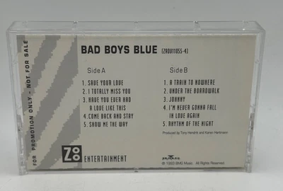 Bad Boys Blue Cassette Tape Zoo Entertainment Euro Pop 1993 Advance PROMO Foto 1 de 4