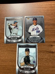 2007 Bowman Sterling Mets Mike Carp Carlos Gomez Mike Devaney - Picture 1 of 1