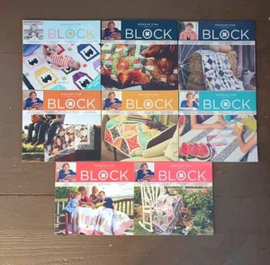 Missouri Star Quilt Co BLOCK MAGAZINE Idea Book Lot of 10 - Picture 1 of 6