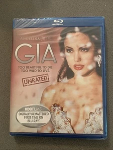 Gia (Unrated) (Blu-ray, 1998) BRAND NEW Angelina Jolie HBO Erotic Drama Bio - Foto 1 di 2
