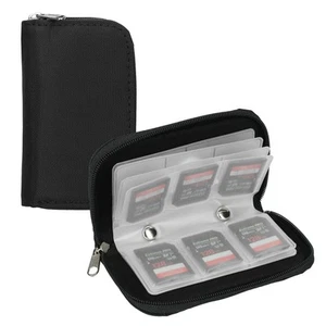 Speicherkarten Tasche für Micro SD SD SDHC Hülle für 22 Karten - Photo 1/7