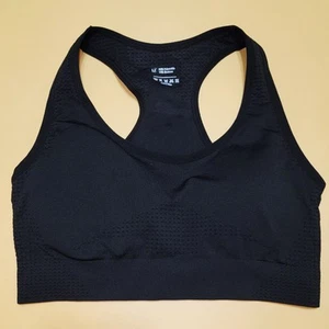 NWOT Vital Seamless Black Sports Bra Medium - Picture 1 of 3