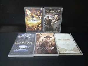 Deadwood Complete Series W/Movie/Bonus Disc Dvd Lot Good HBO COMPLETE - Picture 1 of 15