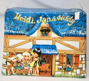 IDEAL Heidi, Jan und Hildy Vintage 1967 Puppentragetasche Handtasche selten - Bild 1 von 8