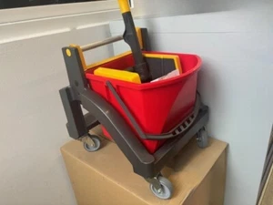 Reinigungswagen Eimer 1 x 17l u.Presse Ku.VERMOP - Bild 1 von 1