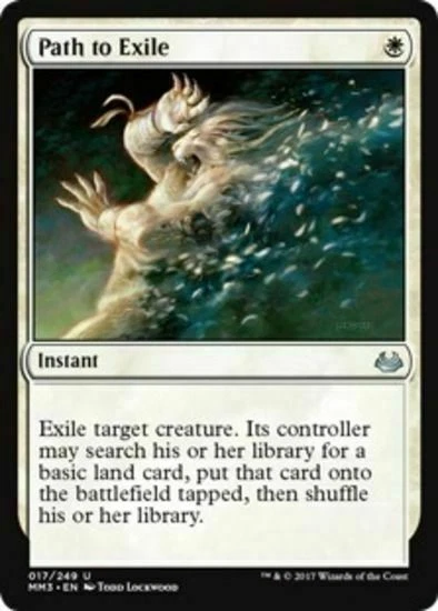 PATH TO EXILE Modern Masters 2017 mtg NM White - Instant Unc - Image 1 of 1