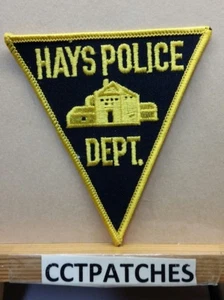 HAYS, KANSAS POLICE SCHULTERAUFNÄHER KS - Bild 1 von 2