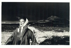 Katherine Hepburn León en Invierno 1967 Irlanda Foto por Bob Willoughby Postal - Imagen 1 de 2