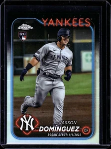 Jasson Dominguez 2024 Topps Chrome Update #USC70 Refractor Rookie Debut - Bild 1 von 2