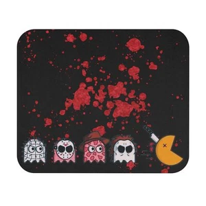 Pac-Man X Retro Horror Themed, Blood Splattered Design Gaming Mouse Pad,  - Picture 1 of 5