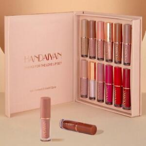 NEW HANDAIYAN 7Pc/Set Long Lasting Lip Gloss Beauty Glazed Matte Liquid Lipstick