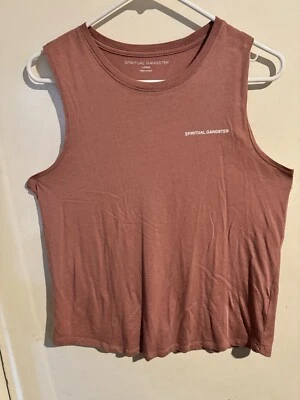 Blusa feminina Spiritual Gangster canela “Faça todas as coisas com amor” tamanho grande - Imagem 1 de 4