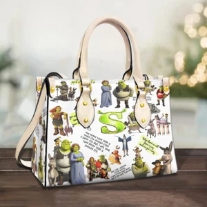 Shrek Leather HandBag, Shrek Bag ,Cartoon Leather Handbag - Picture 1 of 4