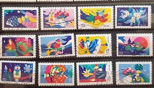 France 2020 set 12 booklet stamps My Spectacular Stamps fine/good used