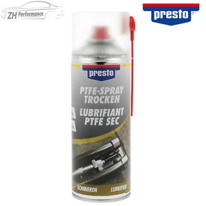 presto PTFE Spray trocken Trockenfett Trocken-Schmiermittel 400ml - Bild 1 von 1