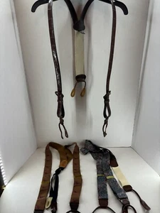 Lot 3 Of Men’s Suspenders - Barron’s Hunter, Cole Hann, & Brighton - Picture 1 of 7