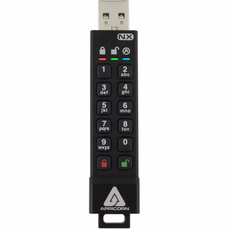 16GB Stick Apricorn SecureKey 3NX USB3.0 Flash Drive - Image 1 of 1
