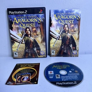 Lord of the Rings: Aragorn's Quest (PlayStation 2010) PS2 Complete CIB Tested - Picture 1 of 4