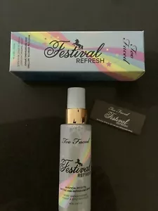New Too Faced Festival Refresh Mystical Effects Setting Refreshing Spray Makeup - Picture 1 of 1