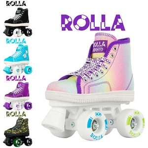 infinity Skates ROLLA Sneaker Rollerskates Quads for Kids Boys Girls Roller Size - Picture 1 of 24