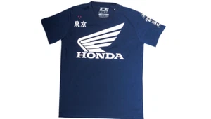 NEW D'COR VISUALS 80-123-4 Honda Factory T-Shirt - Navy - XL - MOTORCYCLE - Picture 1 of 3