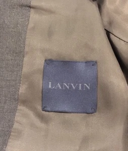 NWOT Lanvin Paris Mens 3 Button Drop 8 Slim Fit Waistcoat Jacket 50R 40R $2395 - Picture 1 of 10