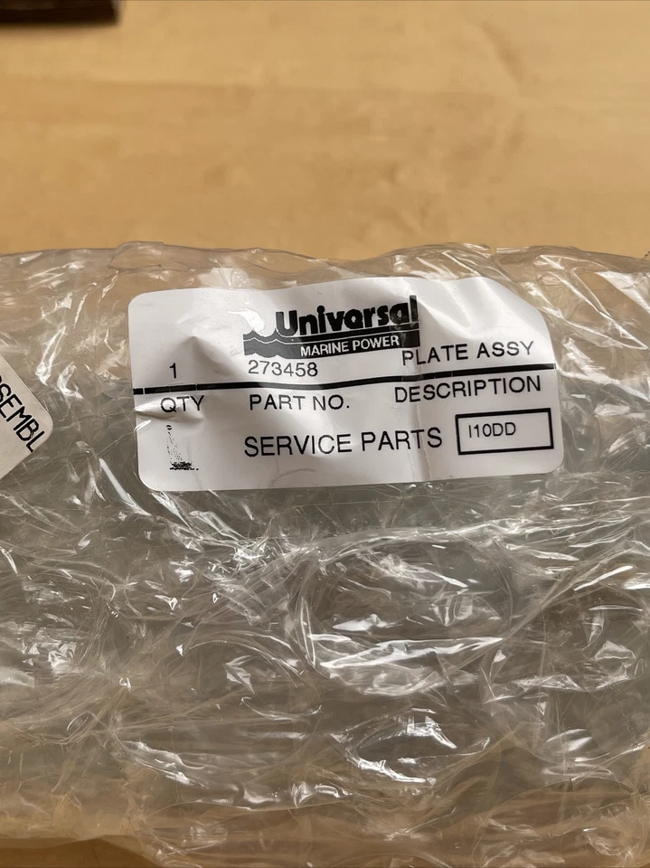 MONTAJE DE PLACA DE AGUA UNIVERSAL MARINE POWER OEM P/N 2734588. Foto 1 de 4