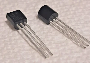 Analog Devices TMP04FT9Z Temperature Sensor in a TO-92-3 package - Picture 1 of 3